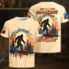 BlueJose Bigfoot Not All Who Wander Are Lost 3D Shirts