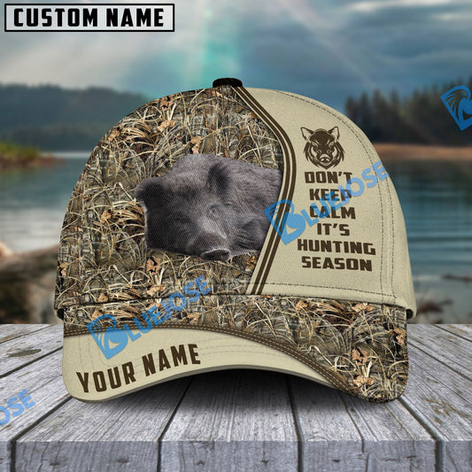 BlueJose Boar Hunting Personalized Cap