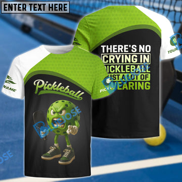 No Crying In Pickleball T Shirts, Funny Pickleball Shirts, Best Pickleball Gifts