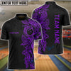 BlueJose Maori Bowling Premium Multicolor Customized Name 3D Shirt (6 Colors)