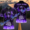 BlueJose Darts Blast Magma Dragon Personalized Name, Team Name Shirt (4 Colors)