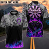 BlueJose Darts Snake Fire Flame Multicolor Options Personalized Name Shirt (4 Colors)