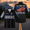 BlueJose Custom Photo I'm a Simple Man - I Like Racing And Believe in Jesus - Racing Shirt (9 colors)