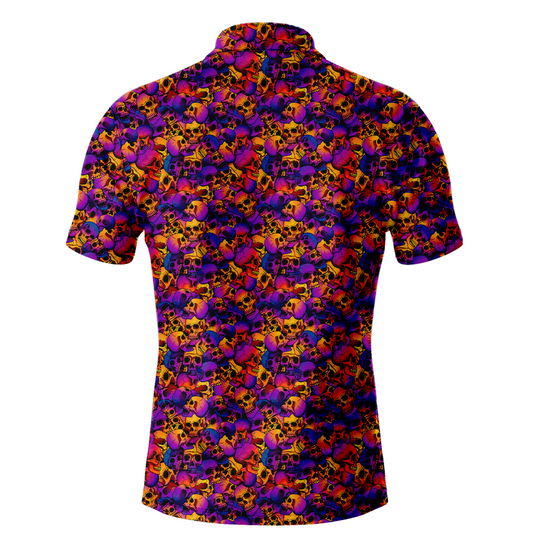 BlueJose Neon Skull Shirt