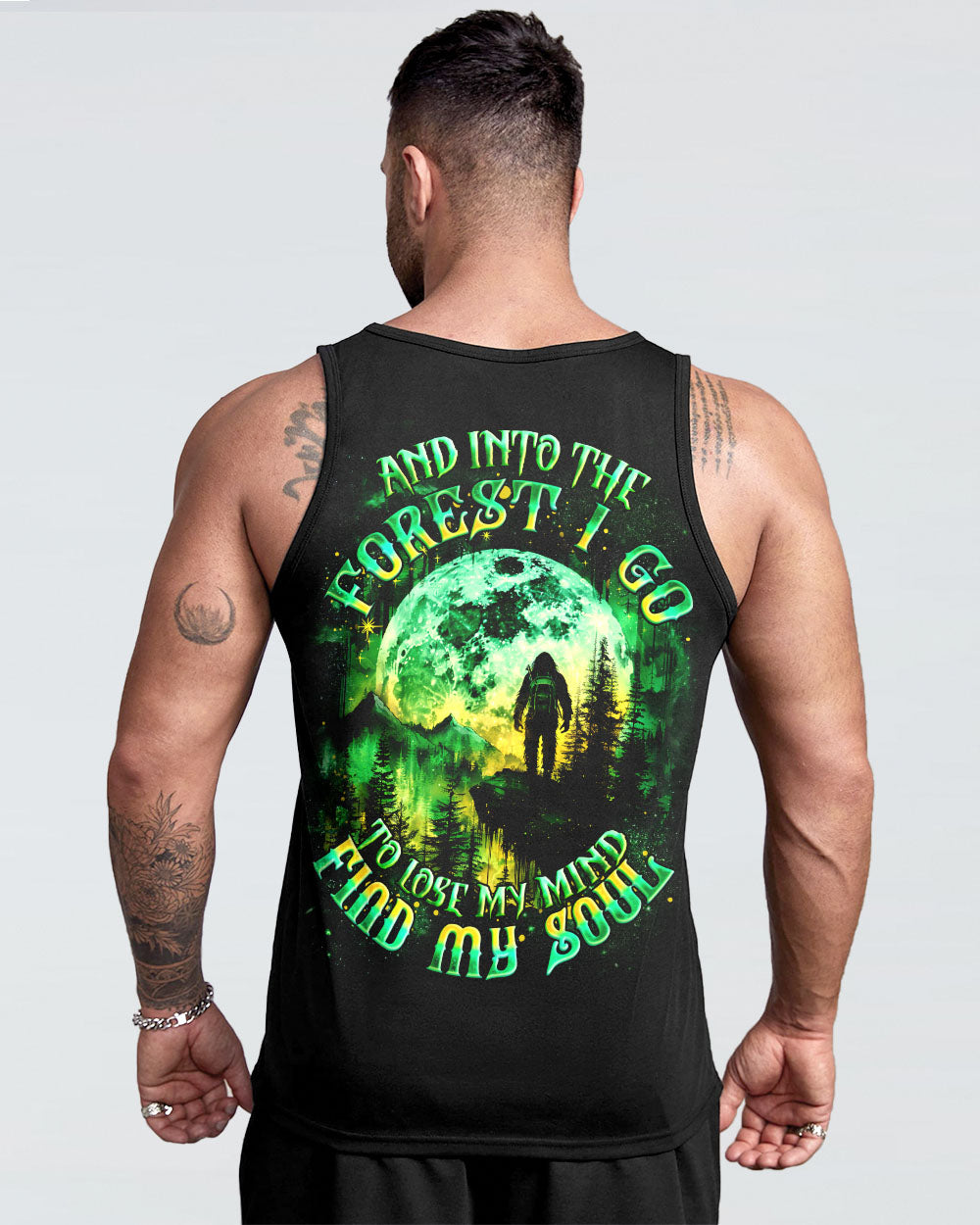 AND INTO THE FOREST I GO BIGFOOT ALL OVER PRINT - TYQY2301252