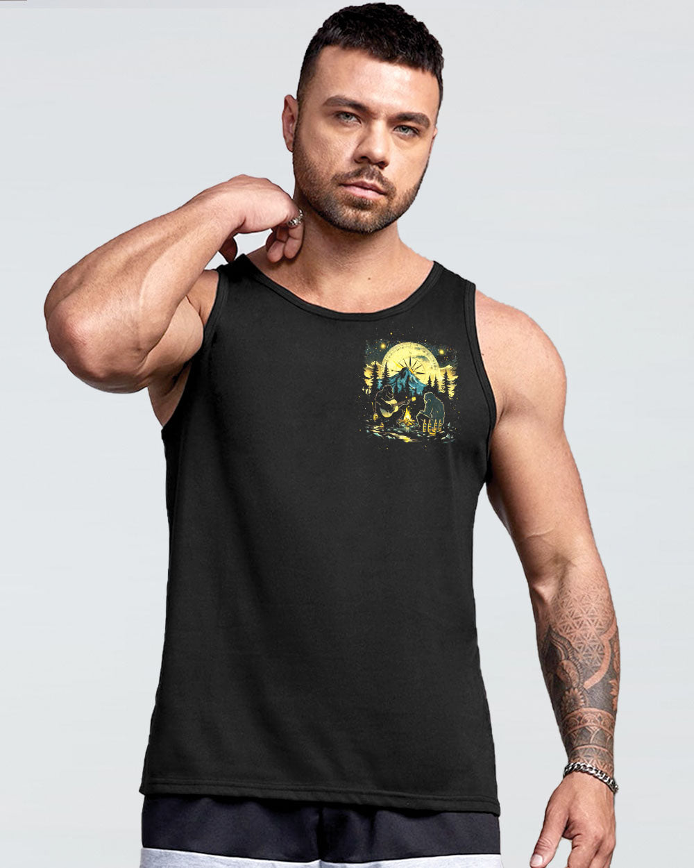 MAKING MEMORIES ONE CAMPFIRE AT A TIME BIGFOOT ALL OVER PRINT - TLTW2111245