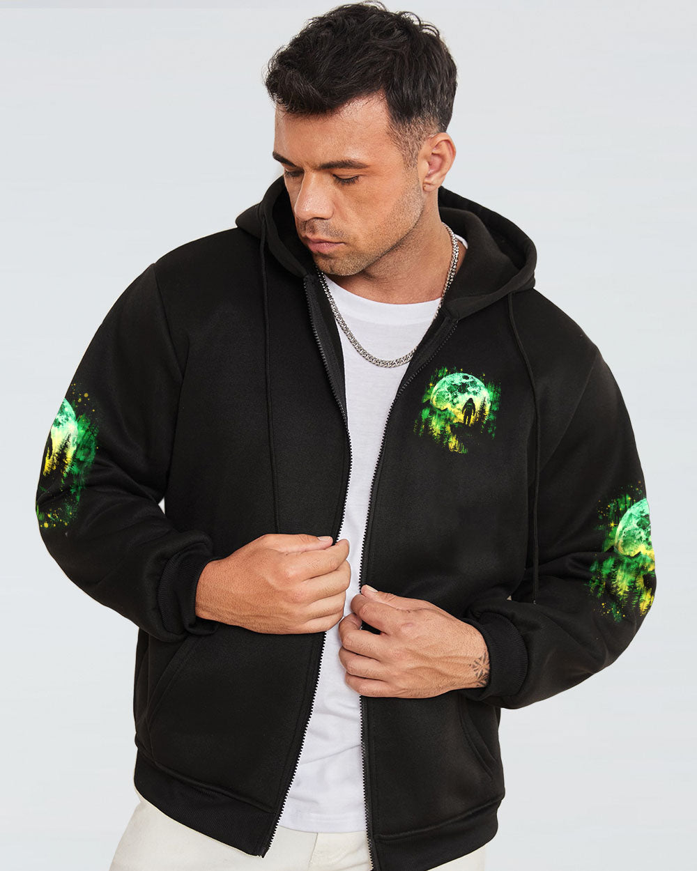 AND INTO THE FOREST I GO BIGFOOT ALL OVER PRINT - TYQY2301252