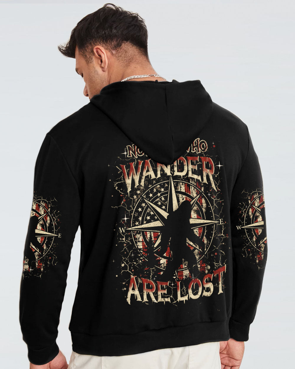 NOT ALL WHO WANDER ARE LOST ALL OVER PRINT - YHHN2110251