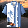 Bluejose This Is How I Roll Hot Rod Hawaiian Shirt - Custom Photo Classic Car Shirt - Personalized Name Car Hawaiian Shirt