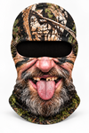 BlueJose Funny Realistic Crazy Old Hunter Head Balaclava Face Mask