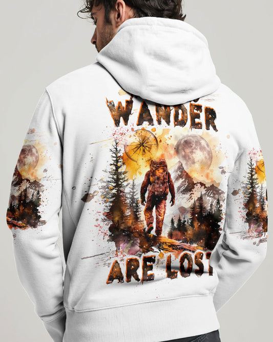 NOT ALL WHO WANDER ARE LOST BIGFOOT COMPASS ALL OVER PRINT - TLTW0110243