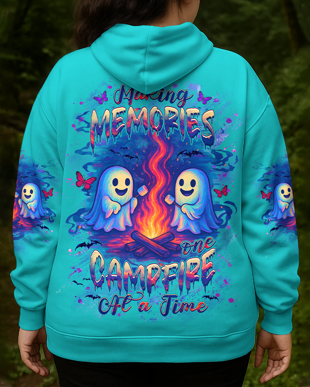 MAKING MEMORIES ONE CAMPFIRE AT A TIME HALLOWEEN ALL OVER PRINT - YHHG2307253