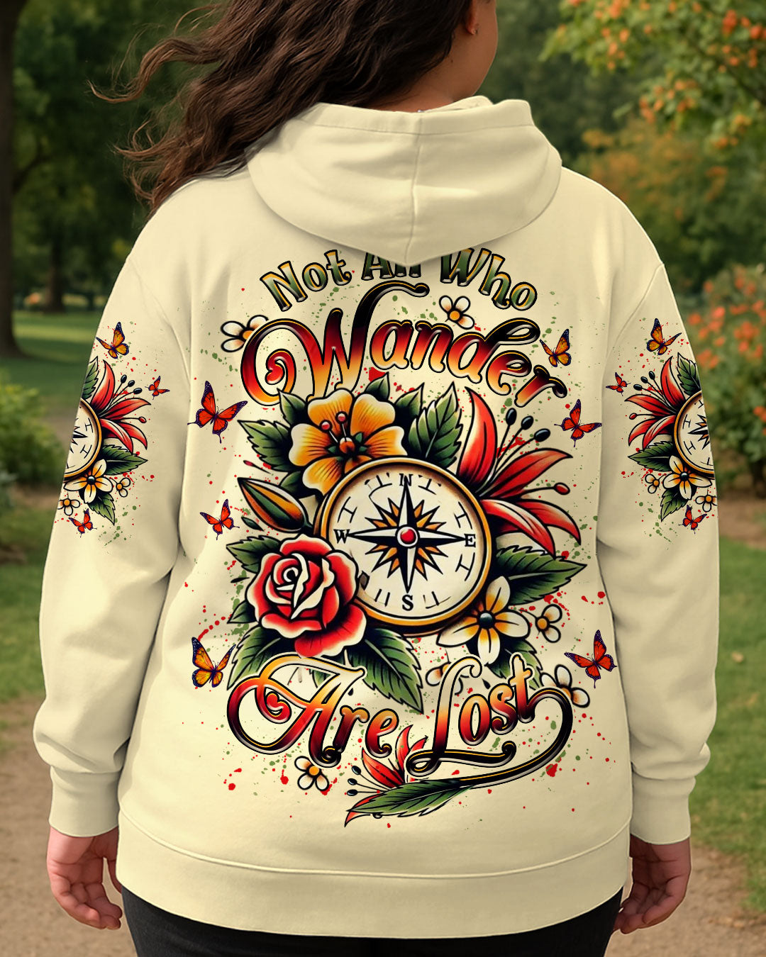 NOT ALL WHO WANDER ARE LOST ALL OVER PRINT - YHDU0807254