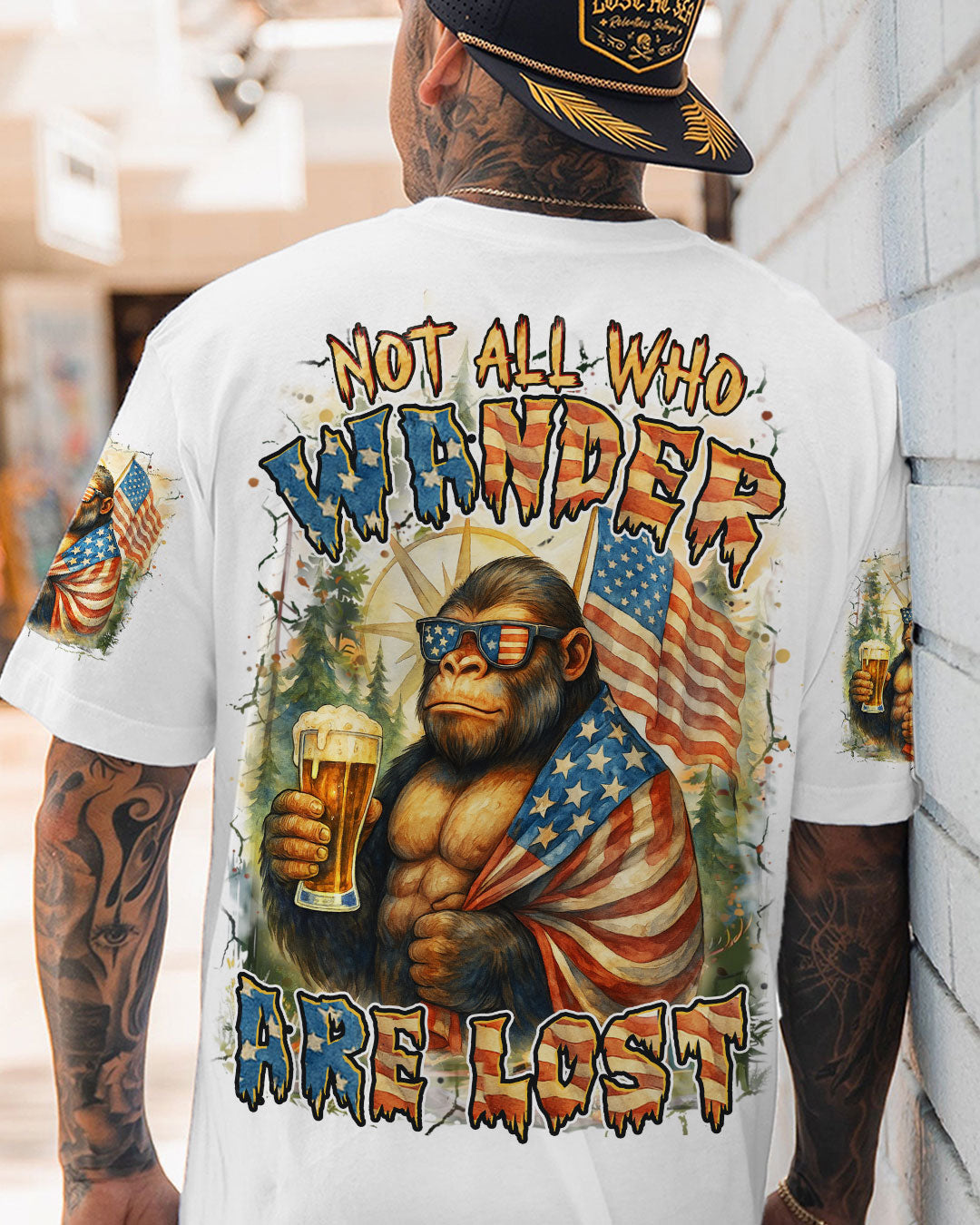 NOT ALL WHO WANDER ARE LOST ALL OVER PRINT - YHHN0606253