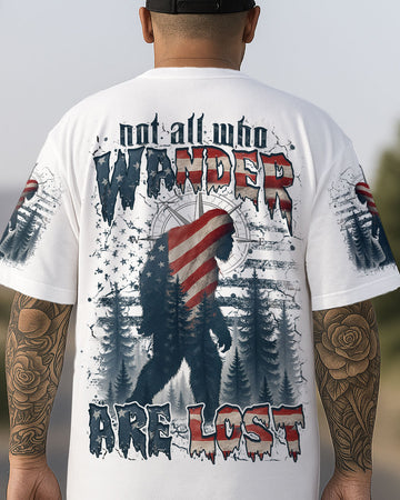 NOT ALL WHO WANDER ARE LOST BIGFOOT ALL OVER PRINT - YHHN1906253