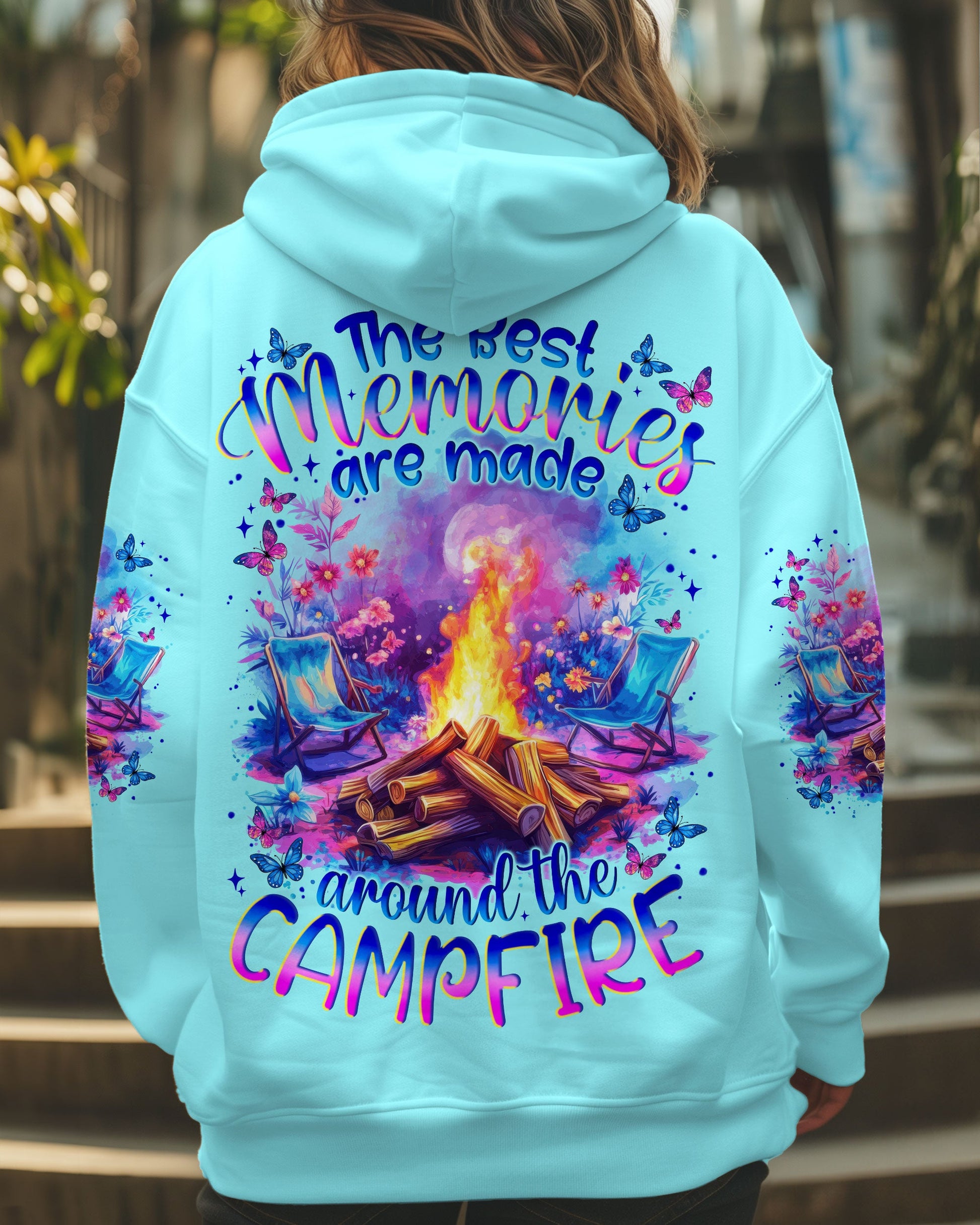 THE BEST MEMORIES ARE MADE AROUND CAMPFIRE ALL OVER PRINT - TYTM0606252
