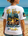 THE FIRE IS THE MAIN COMFORT OF CAMP ALL OVER PRINT - TYTD2506253