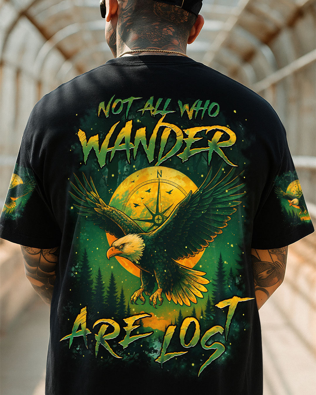 NOT ALL WHO WANDER ARE LOST ALL OVER PRINT - YHHN0207251