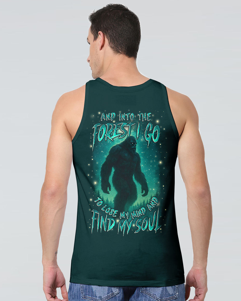 AND INTO THE FOREST I GO BIGFOOT ALL OVER PRINT - YHLN0812253