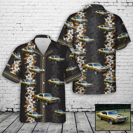 Bluejose Custom Car Oldsmobile 442 Car Hawaiian Shirt