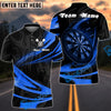 BlueJose Lightning Darts Personalized Shirt, Custom Team Name Shirt (6 Colors)