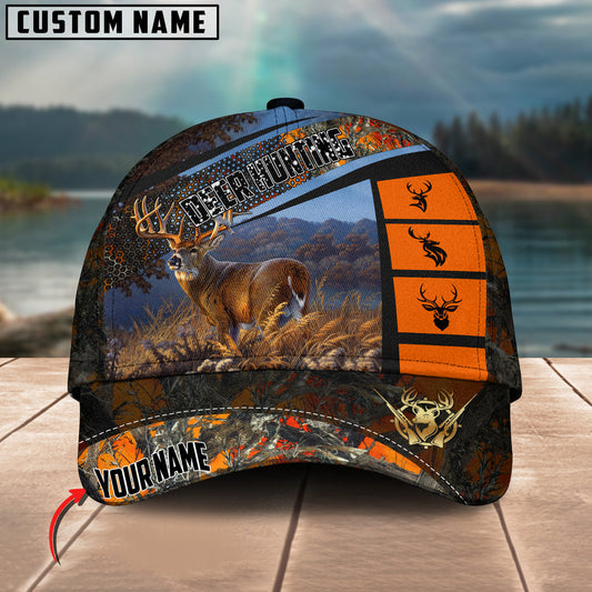BlueJose Deer Hunting Sport Pattern Personalized Cap (2 Colors)