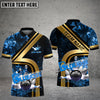 BlueJose Bowling And Pins Water And Flame Customized Name 3D Shirt (4 Colors)