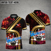 BlueJose Bowling And Pins Water And Flame Customized Name 3D Shirt (4 Colors)