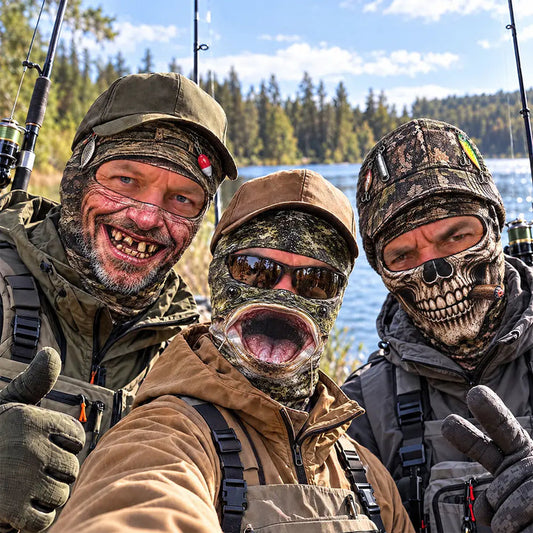 BlueJose Gap Tooth Grin Funny Face Balaclava Face Mask