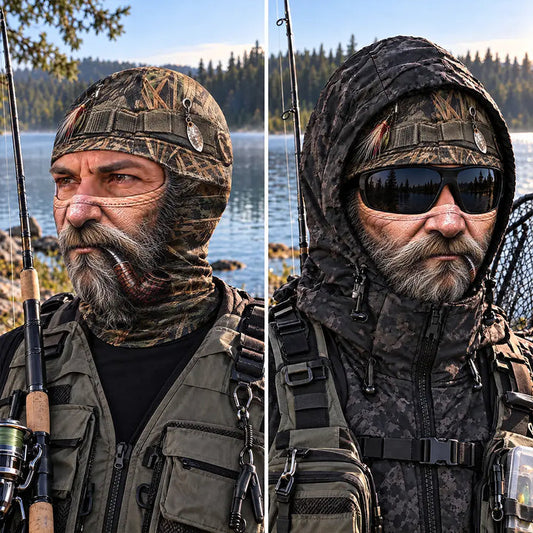 BlueJose Old Fisherman Pipe Funny Face Balaclava Face Mask