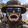 BlueJose Realistic Big Fish Mouth Funny Face Balaclava Face Mask