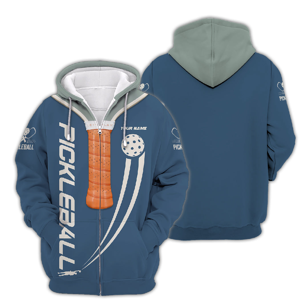 Let's play pickleball paddles shirt, custom pickleball shirts for dad, gifts for pickleball players