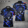 BlueJose Thunder Rising Darts Personalized Name, Team Name 3D Shirt (6 Colors)