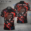 BlueJose Thunder Rising Darts Personalized Name, Team Name Shirt (6 Colors)