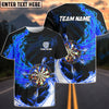 BlueJose Breath Of Fire Darts Personalized Name, Team Name Shirt (4 Colors)