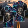 BlueJose Tattoo Color Darts Personalized Name, Team Name 3D Shirt