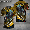 BlueJose Darts Brotherhood Skull Personalized Name, Team Name Shirt (4 Colors)