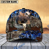BlueJose Moose Hunting Camo Cap Multicolor Personalized Cap (5 colors)