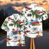 Bluejose Personalized Car Red Mustang Tropical Paradise Hawaiian Shirt