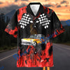 BlueJose Custom Photo Personalized Car "Keep the Legacy Burning" Hot Rod Hawaiian Shirt