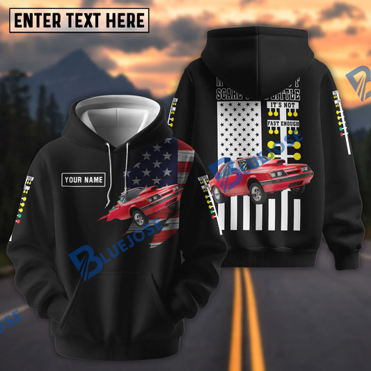 Bluejose Custom Photo Personalized Car "If It Doesn't Scare You" Hoodie