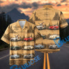 Bluejose European Classic Cars Vintage - Personalized Name Car Hawaiian Shirt