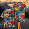 Bluejose Classic Car Show Hot Rod Hawaiian Shirt