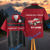 Bluejose Personalized 1958 Chevrolet Corvette C1 Garage Mechanic Hawaiian Shirt