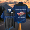 Bluejose Personalized 1958 Chevrolet Corvette C1 Garage Mechanic Hawaiian Shirt