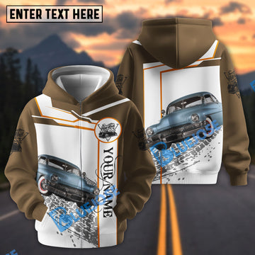 Bluejose Personalized Car 1951 Mercury Eight Sport Coupe 3D Hoodie