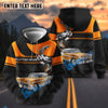 Bluejose Personalized 1956 Chevrolet Bel Air Classic Car Hoodie