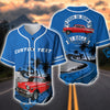 Bluejose Personalized Classic Car Tropical Sunset Baseball Jersey