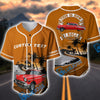 Bluejose Personalized Classic Car Tropical Sunset Baseball Jersey