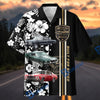 BlueJose Custom Photo Personalized Car American Muscle "Built For Speed" Car Hawaiian Shirt